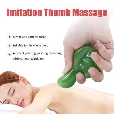 Manual Thumb Saver Massager Full Body Deep Tissue Trigger Point Massage Tool