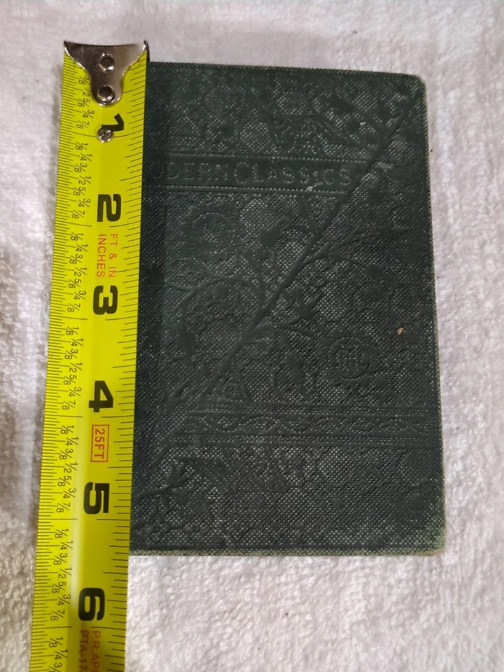 #4 Modern Classics Poems of John Greenleaf Whittier Hardcover 1891, Illustrated — 第 2/4 张图片