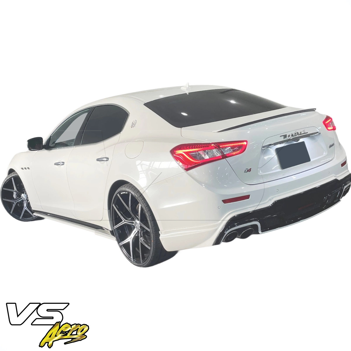 VSaero FRP WAL Rear Lip Valance for Ghibli Maserati 13-17 vsaero_101577
