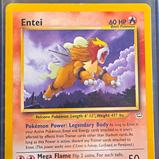 Pokemon TCG Entei 17/64 Neo Revelation Rare Regular Unlimited Basic 60 HP EN on eBay