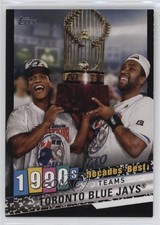 2020 Topps Decades Best Series 2 Black Toronto Blue Jays Rickey Henderson 00mq