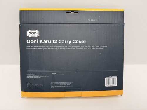 Ooni Karu 12 Carry Cover Pizza Oven Cover Weather Resistant 2 In 1 Carry Cover - Picture 2 of 2