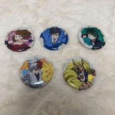 My Hero Academia 5th Anniversary Can Badge Set Todoroki, Deku, All Might More