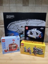 Lego  Star Trek: U.s.s. Enterprise Ncc-1701-d(10356) + Castle, Shuttlepod, Stand