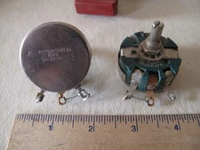 Clarostat 25K ohm 4 watt Linear resistor RA30NASD253A surplus