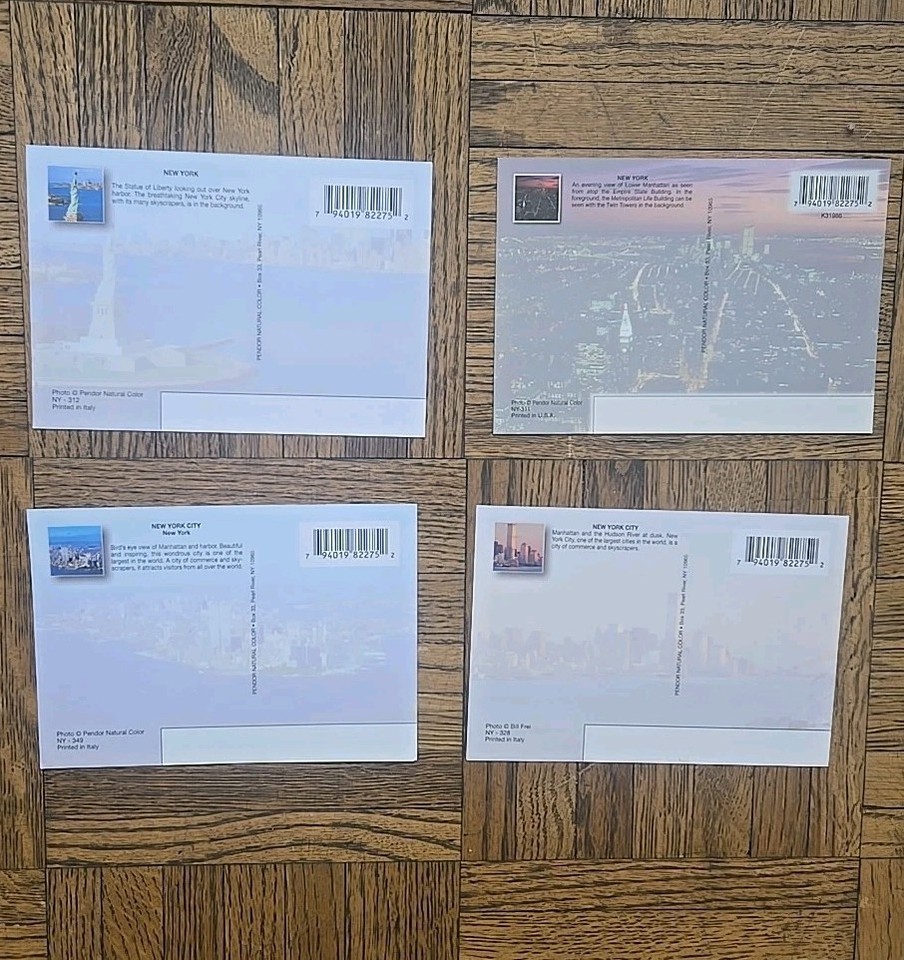 World Trade Center Postcards Twin Towers WTC Pre 9/11 Original - | eBay