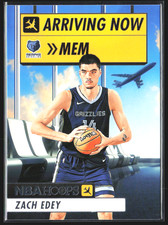 2024 Panini Hoops Basketball Zach Edey Arriving Now #6 RC