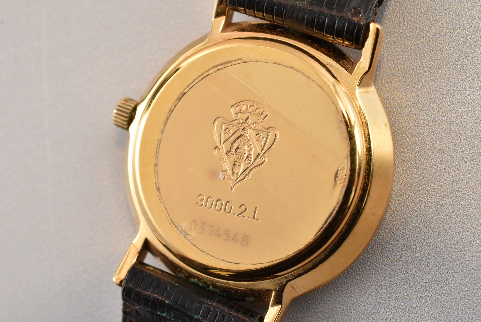 Vintage [N MINT] Gucci 3000.2.L 25mm Green Red Dial Qz Women's Watch From JAPAN thumbnail 6