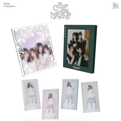 QWER [CEREMONY] 4th Mini Album FULL VER SET  2 PHOTO BOOK+4 BOOKLET OFFICIAL