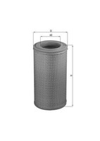 Mahle Luftfilter LX 1629 Filtereinsatz FüR Mercedes Setra 350 580 Travego 400