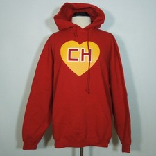 EL CHAVO EL CHAPULIN Colorado 2XL Sudadera con Capucha Sudadera ROJA Comediante