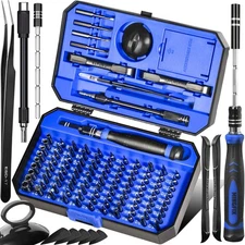 Precision Screwdriver Set with 103 Multi Bits, 115 in 1 Small Magnetic Repair...