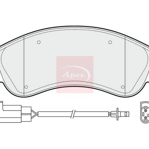 For FORD TRANSIT FM FN FF 2006 to 2014 BRAKE PADS (FRONT) (R90) PAD1475