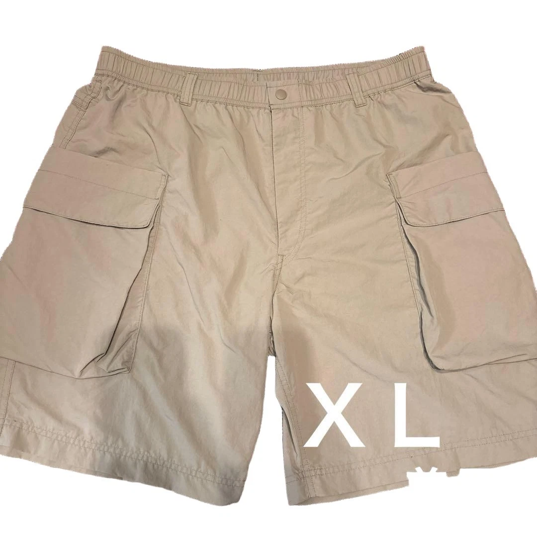 Uniqlo U Parachute Cargo Shorts Gray XL Spring Summer Good Condition