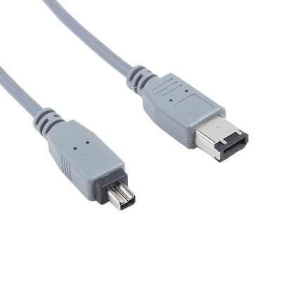 6FT Firewire 6-4 P DV Video Cable Cord Lead Replacement for Canon ZR60/MC ZR8...