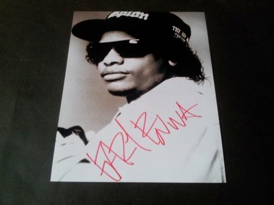Eazy E Pp Signed 10 X8 Photo Repro Rap Hip Hop Eric Lynn Wright Ebay