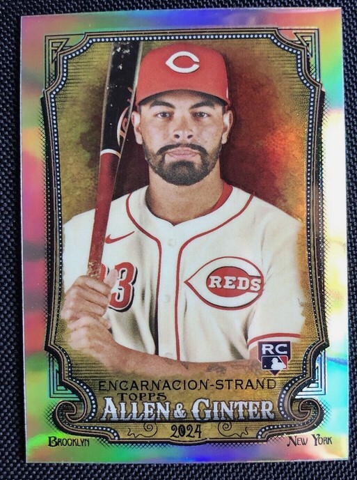 CHRISTIAN ENCARNACION-STRAND TOPPS ALLEN & GINTER CHROME REFRACTOR RC #6 2024 24