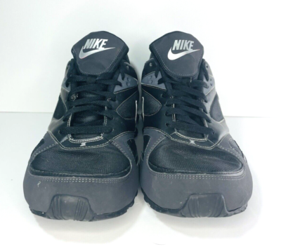 NIKE Shox Heritage 386202-001 Black Silver Men Sz 9 | eBay
