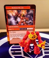 GORMITI LAVOR THE POWERFUL VOLCANO TRIBE WITH CARD 2.5"