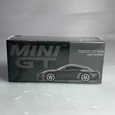 1/64 TSM Mini GT Porsche 911 992 GT3 Touring Agate Grey Metallic RHD MGT00373-R