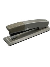 Vintage Bostitch Stapler Gray Model B12 Made In USA Mid Century Office Retro