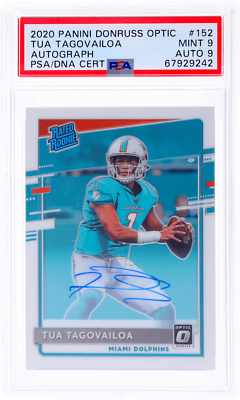 専用Tua Tagovailoa rookie 2020 auto 2020 PANINI SELECT TUA TAGOVAILOA TURBOCHARGED T21 INSERT