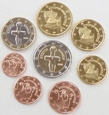 Euro KMS Kursmünzensatz Zypern 2020 unz.