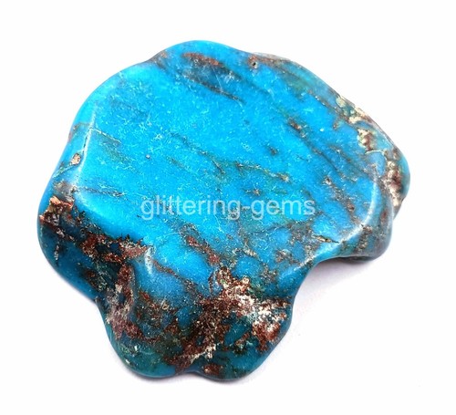 Piedra preciosa áspera azul cielo natural de 77 quilates con certificación Arizona 4SUL - Imagen 2 de 6