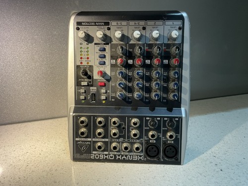 Behringer XENYX QX602 MP3 player, 6-Input 2-Bus Mixer, British EQ, Multi FX - 第 11/12 張圖片