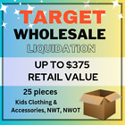New ListingKids Wholesale Lot Children'S Clothing Target, 25 Piece Nwt, Nwot