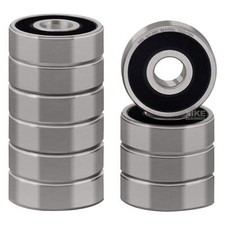 10 Pack 627-2RS Double Sealed Deep Groove Ball Bearings 7x22x7mm Pre-Lubricat...