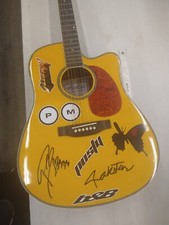 POST MALONE SIGNED AUTOGRAPH ACOUSTIC GUITAR  BECKETT BAS