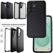 For Samsung Galaxy S25/Plus/Ultra Shockproof Case Rugged Dual Layer Hybrid Cover
