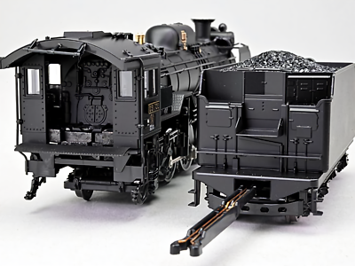 HO Kato 1-203 2-8-2 JNR Class D51 Mikado Tender Steam Locomotive