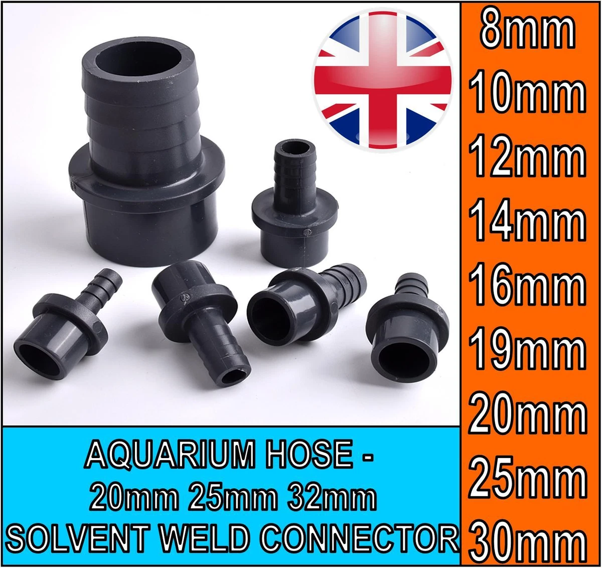 Aquarium fittings discount
