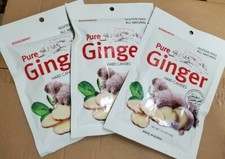PURE Ginger Hard Candy by Songhwa_Product of Korea (3 Bags)
