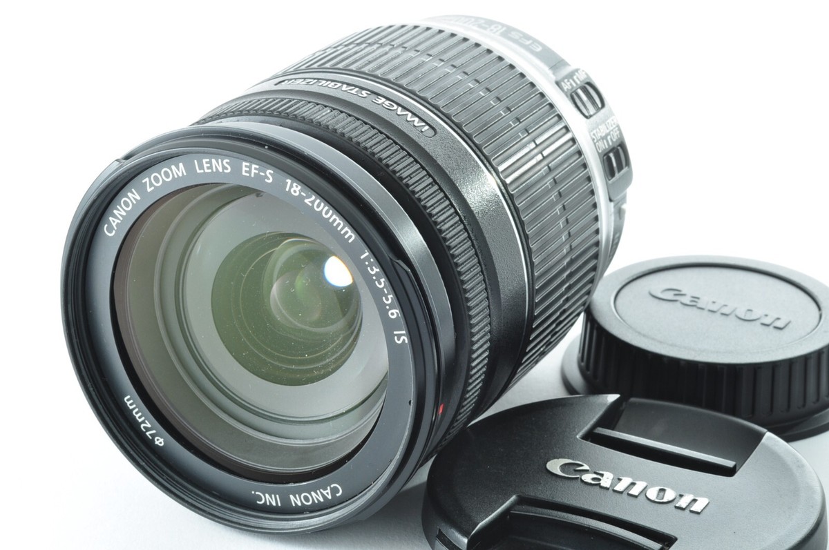 Near Mint] CANON EF-S 18-200mm F3.5-5.6 IS ZOOM AF Lens From
