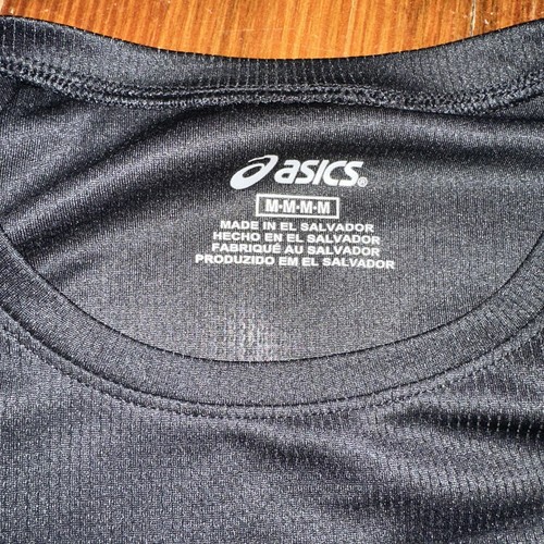 ASICS NYC Marathon Long Sleeve Running Shirt Black - Women's Medium - Picture 3 of 5
