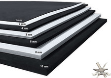 EVA Foam Cosplay - 5Mm 1Mm to 10Mm - White or Black - 14" X 39" Sheet - Ultra