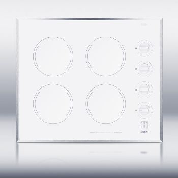 24 electric cooktop 4 burners