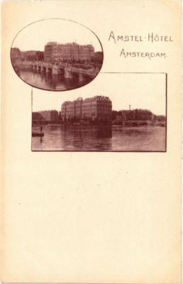CPA AK AMSTERDAM Amstel Hotel NETHERLANDS (605073)