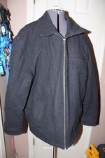 Old Navy Mens Black Wool Blend Jacket Coat Winter size XL 54023