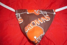 Mens CLEVELAND BROWNS Nfl Football Gstring Thong Male Underwear