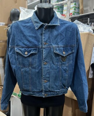LOIS Jacke Mantel Gebraucht Herren Man Gr L Blau Jeans XYM493L