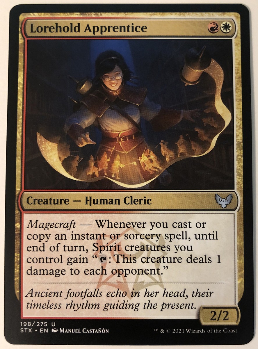 MTG Lorehold Apprentice Strixhaven: School of Mages 198/275
