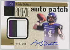 Andy Dalton Cards, Rookie Card Checklist and Autographed Memorabilia Guide 33