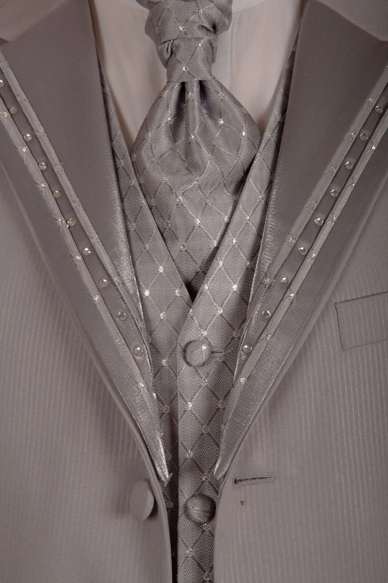 Silver jacket deals for wedding
