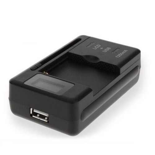 Universal Batterieladegerät mit LCD Us Stecker für Nokia BL-4C BL-5C BL-6C BL-5B - Bild 7 von 19
