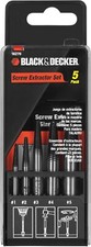 BLACK+DECKER 16270 Screw Extractor Set, 5-Pie...