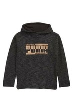 Puma Metallic Logo Hooded Sweatshirt 6 NWT Boy's